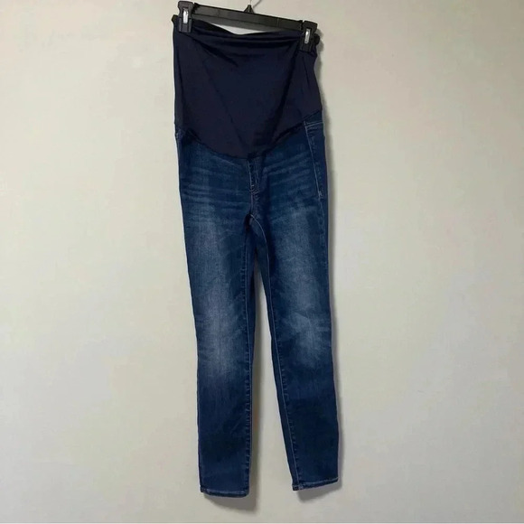 Madewell maternity skinny jeans  26 - Picture 1 of 4